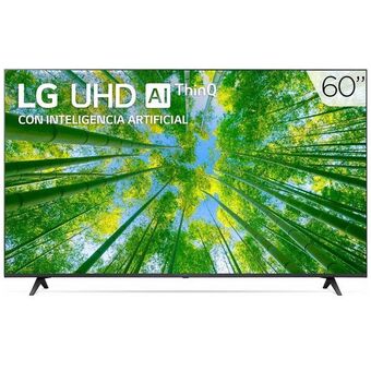 Pantalla lg 60 uhd tv ai thinq 4k smart tv 60uq8000psb