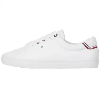 Tenis casual liso blanco tommy hilfiger