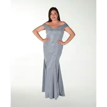 Liz Minelli Vestido corte sirena de hombro descubierto oferta