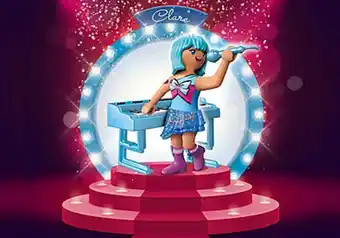 Playmobil 70583 clare - music world oferta