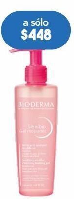 Farmacia San Pablo Bioderma sensibio gel espumoso limpiador para rostro y ojos 200 ml gel envase oferta