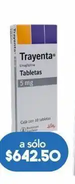 Farmacia San Pablo Trayenta 10 tabletas caja linagliptina 5 mg oferta