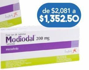 Modafinilo 200 mg precio