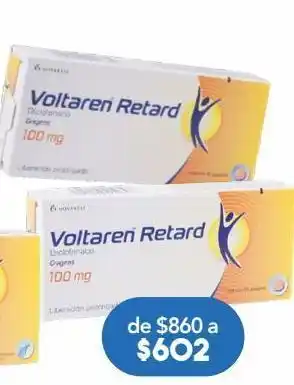 Voltaren retard 20 grageas caja diclofenaco sódico 100 mg