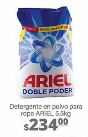 La Comer Detergente en polvo para ropa ariel 5,5kg oferta