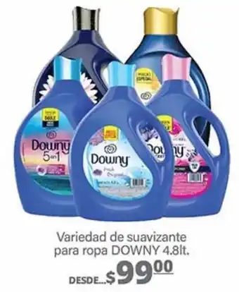 La Comer Variedad de suavizante para ropa downy 4,8lt oferta