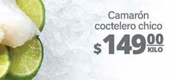 Camarón coctelero chico kg