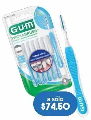 Farmacia San Pablo Gum cepillo interdental cónico 6 piezas caja oferta