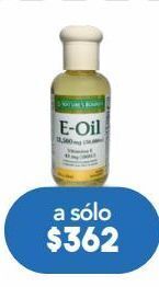 Farmacia San Pablo Nature´s bounty vitamina e-oil c/74ml oferta