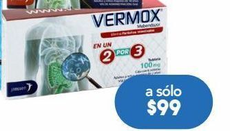 Vermox 6 Tabletas Precio