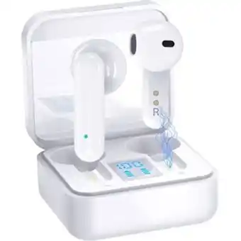 OfficeMax Audífonos in-ear 1hora aut120 blanco oferta