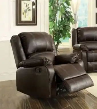 Muebles Dico Sillón con reclinable y mecedora zuriel café oferta