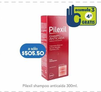 Farmacia San Pablo Pilexil shampoo anticaida btl c/300ml oferta