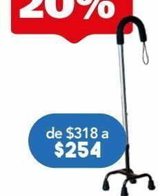 Farmacia San Pablo Custom bastón cuatro apoyos oferta