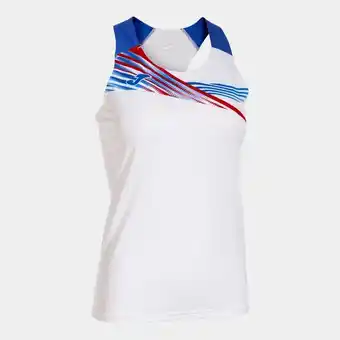 Joma Camiseta tirantes mujer elite x blanco royal oferta