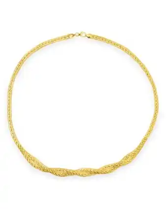 Joyerías Bizzarro Gargantilla oro 14k entrelazada famg-c-15 oferta