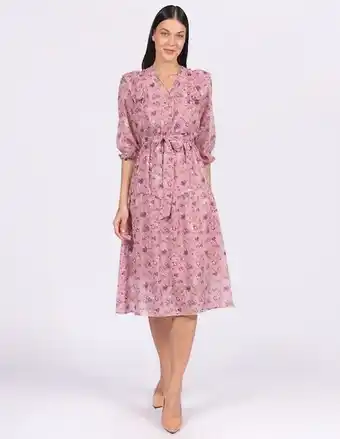 Liverpool Vestido midi duplan para mujer oferta