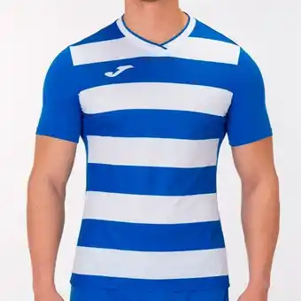Joma Camiseta manga corta hombre europa iv royal blanco oferta