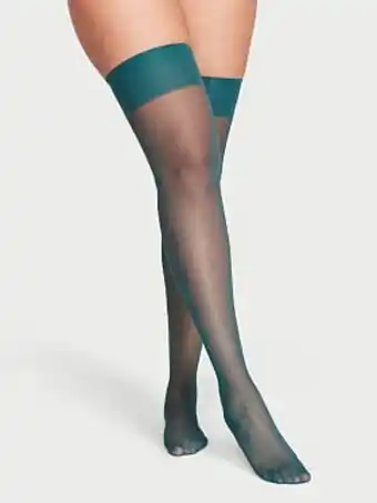 Crystal signature thigh highs