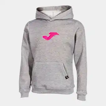Joma Sudadera con capucha niña lion gris melange oferta
