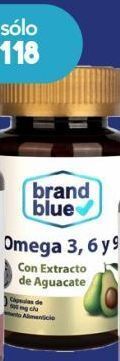 Farmacia San Pablo Brand blue omega 3,6,9 aguacate c/30cap oferta