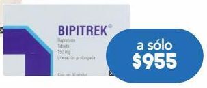 Farmacia San Pablo Bipitrek tab 150mg caj c/30 oferta