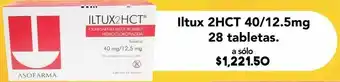 Iltux 2hct tab 40/12.5 mg caj c/28