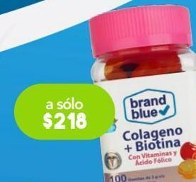 Farmacia San Pablo Brand blue colageno+bio gomitas c/100pzs oferta