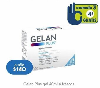 Farmacia San Pablo Gelan plus gel 40ml c/4fra oferta
