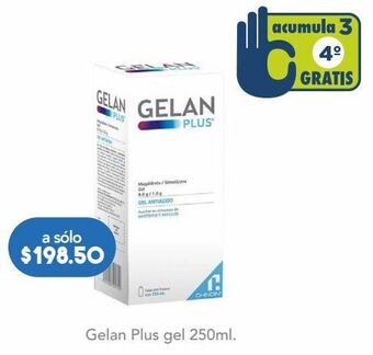 Farmacia San Pablo Gelan plus gel fra c/250ml oferta