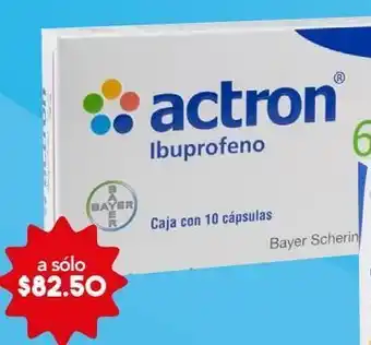 Farmacia San Pablo Actron cap 600mg caj c/10 oferta