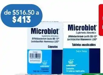 Microbiot cap 1x10 9 ufc fra c/14