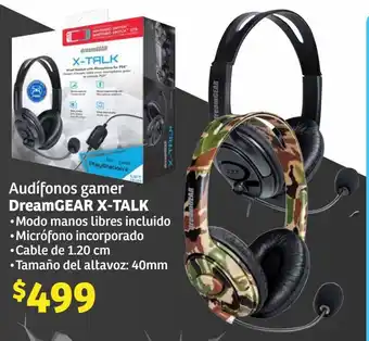 Audífonos gamer DreamGEAR X-TALK