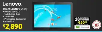 Soriana Híper Tablet LENOVO x505f • Pantalla de 10.1" oferta