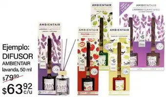 DIFUSOR AMBIENTAIR lavanda, 50 ml