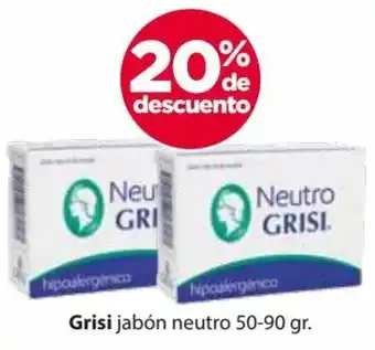 Grisi jabón neutro 50-90 gr.