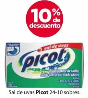 Sal de uvas Picot 24-10 sobres.
