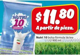 Zorro Nutri 10 bolsa fórmula láctea 12-900 ml. oferta