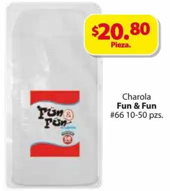 Zorro Charola Fun & Fun #66 10-50 pzs. oferta