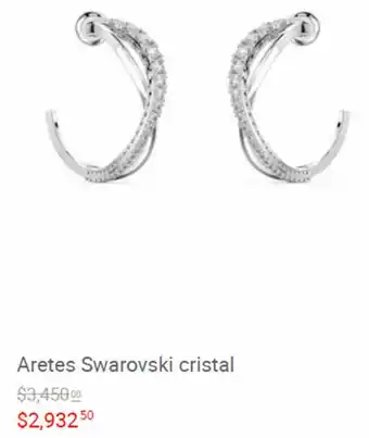 Aretes Swarovski cristal