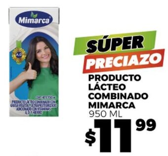 Merco PRODUCTO LÁCTEO COMBINADO MIMARCA 950 ML oferta