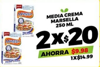 MEDIA CREMA MARSELLA 250 ML