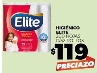 Merco HIGIÉNICO ELITE 200 HOJAS C/32 ROLLOS oferta