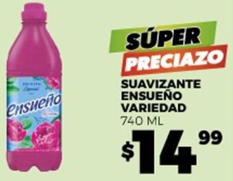 Merco SUAVIZANTE ENSUEÑO VARIEDAD 740 ML oferta