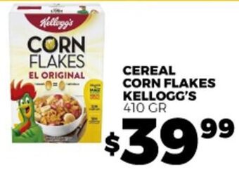 Merco CEREAL CORN FLAKES KELLOGG'S 410 GR oferta