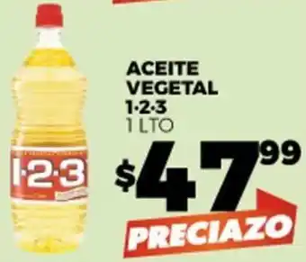 Merco ACEITE VEGETAL 1-2-3 1 LTO oferta