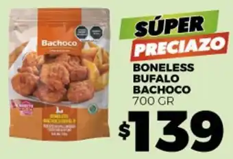 Merco BONELESS BUFALO BACHOCO 700 GR oferta