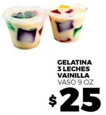Merco GELATINA 3 LECHES VAINILLA VASO 9 OZ oferta