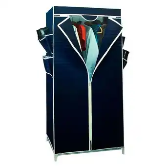 Closet de ropa armable bath styles azul nwc-2341