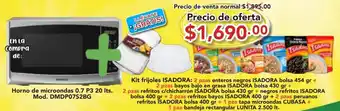 Horno de microondas 0.7 P3 20 Its. Mod. DMDP07S2BG